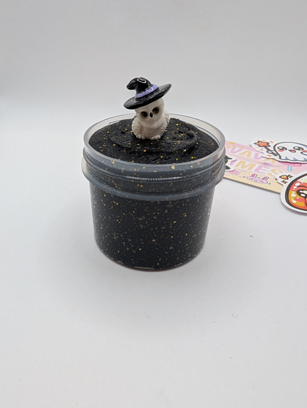 Albus - Black Icee Slime - Halloween Slime - Scented Slime - Sensory Play