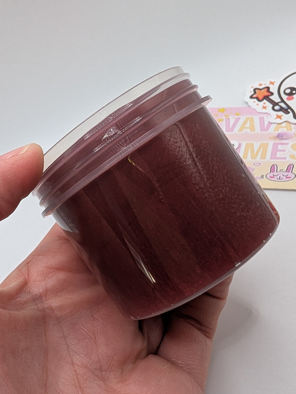 Mildred - Red Pigmented Clear Slime - Halloween Slime - Scented Slime - Sensory Play