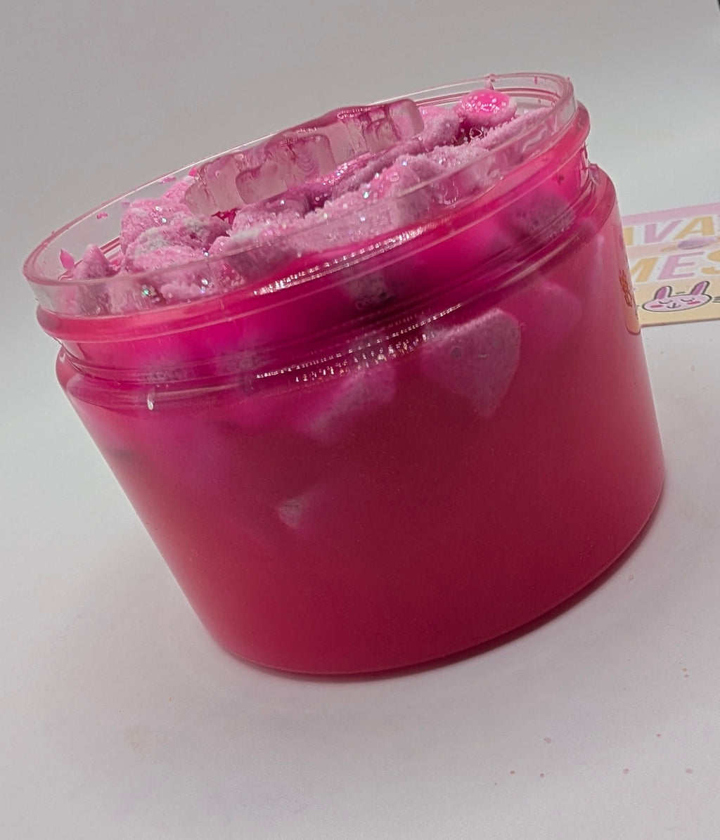 Isla Coated Clear Large Pumice Slime - Scented Slime - Sensory Play