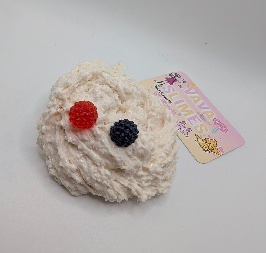 Fiona - Snowfuzz - Scented Slime - Sensory Slime