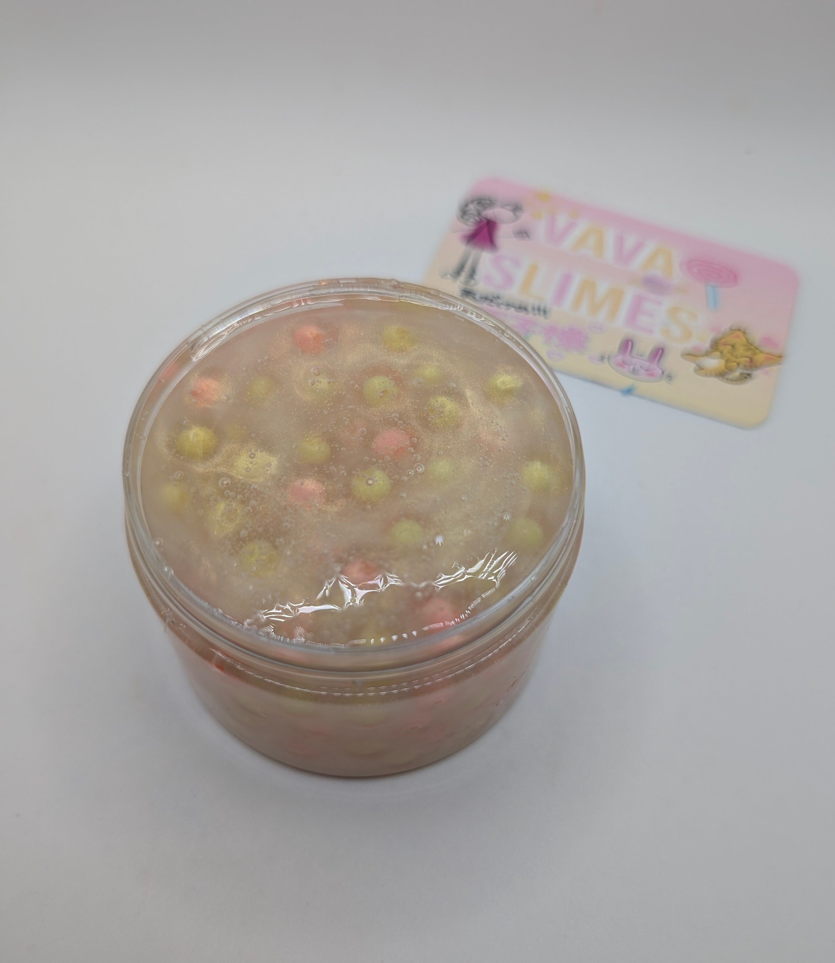 Rhys Pigmented Crunch Bomb Slime - Unscented Slime - Sensory Play