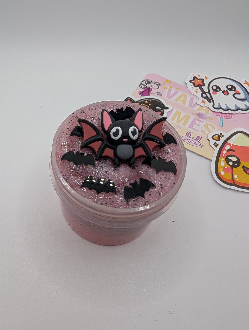 Draculaura - Pink Jelly Slime - Halloween Slime - Scented Slime - Sensory Slime